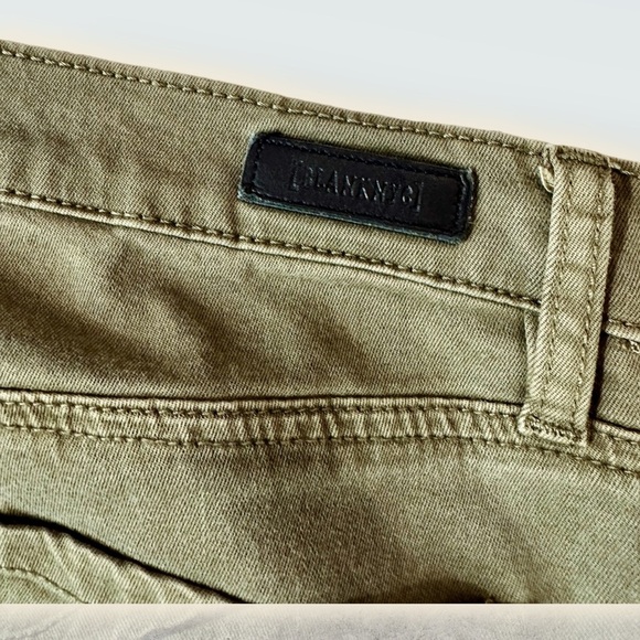 BlankNYC ‘The Great Jones’ Olive Green High-Rise Skinny Jeans Size 26 - Picture 13 of 16